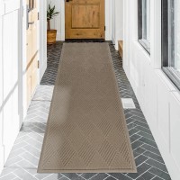 Hiyard Sturdy Front Door Mat Absorbent Muddy Dirt Resist Welcome Door Mats Outdoor Indoor Stain And Fade Resistant Nonslip R