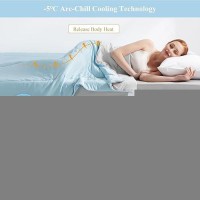 Elegear Cooling Comforter King Absorbs Body Heat To Keep Cool Cooling Blanket For Hot Sleepers Japanese Arcchill 30 Cool Tech