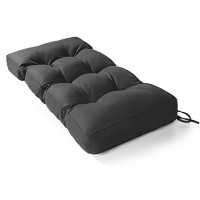 Rofiejox Bench Cushion 36 Inch Outdoor Fabric Highdensity Foam Nonslip Bottom Waterproof Durable Indoor Tufted Long Seat