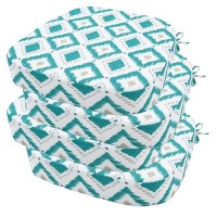 Ideehome Outdoor Chair Cushions Set Of 4 Waterproof 17 X 17 X 3 Thick Outdoor Seat Cushion Patio Furniture Cushions With