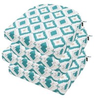 Ideehome Outdoor Chair Cushions Set Of 4 19 X 19 X 3 Outdoor Seat Cushions Thick 3 Patio Chair Cushions For Outdoor Fu