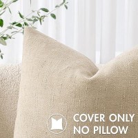 Miulee Pack Of 2 Decorative Throw Pillow Covers Soft Chenille Throw Pillows Solid Textured Cushion Covers For Couch Sofa Bedroom