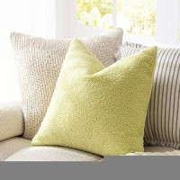 Foindtower Pack Of 2 Curly Faux Fur Decorative Throw Pillow Covers Soft Fuzzy Plush Cushion Case With Zipper Cozy Pillowcase Fo