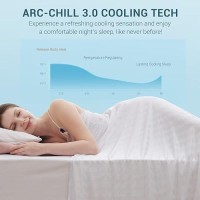 Elegear Revolutionary Cooling Blanket Queen Absorbs Heat To Keep Body Cool For Night Sweats Double Sided Arcchill30 Cool Fib