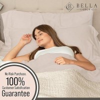 Bella Coterie Luxury Twin Xl Size Sheet Set Organically Grown Viscose Made From Bamboo Ultra Soft Cooling For Hot Sleepe