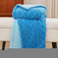 Bedsure Sherpa Blanket Twin Blanket Fuzzy Soft Cozy For Couch Soft Fuzzy Blankets Fleece Thick Warm Blanket For Winter Horiz