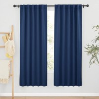 Ryb Home Blackout Curtains For Living Room Back Tab Rod Pocket Top Insulating Window Decor For Bedroom Dining Classroom Home