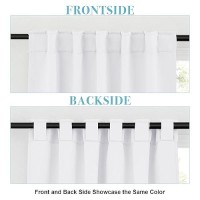 Ryb Home Blackout Curtains For Living Room Back Tab Rod Pocket Top Insulating Window Decor For Bedroom Dining Classroom Home