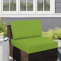 Idee-Home Deep Seat Patio Cushions 26.5 X 26.5 Outdoor Cushions  Waterproof Fade Resistant Patio Furniture Cushions With Removable Cover  Hampton Bay Cushions For Sofa Couch Chair  With Back Cushion