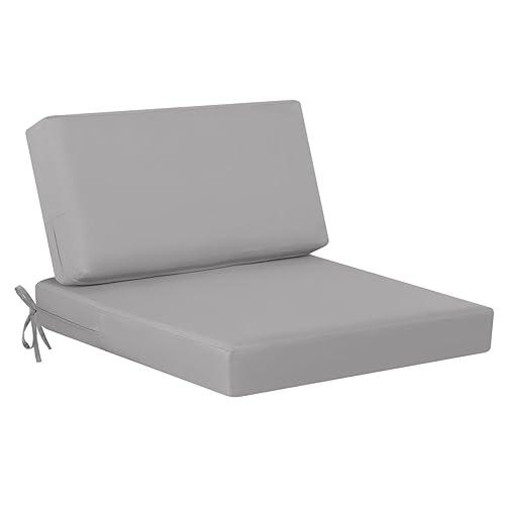 Idee-Home Deep Seat Patio Cushions 26.5 X 26.5 Outdoor Cushions  Waterproof Fade Resistant Patio Furniture Cushions With Removable Cover  Hampton Bay Cushions For Sofa Couch Chair  With Back Cushion