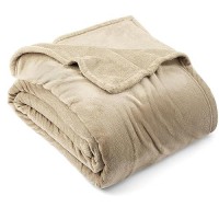 Utopia Bedding Fleece Blanket Throw Size Camel 250Gsm 50X60 Inches Luxury Soft Bed Blanket Bulk Pack Of 16