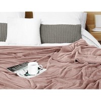 Utopia Bedding Fleece Blanket Twin Size Rose Pink 250Gsm 90X66 Inches Luxury Soft Bed Blanket Bulk Pack Of 12