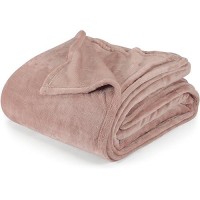 Utopia Bedding Fleece Blanket Full Size Rose Pink 250Gsm 90X84 Inches Luxury Soft Bed Blanket Bulk Pack Of 9