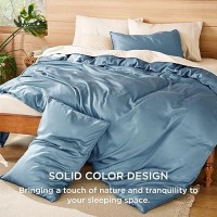 Bedsure Cotton Duvet Cover King Soft And Breathable Eucalyptus Lyocell Cotton Hybrid Comforter Cover Set For Hot Sleeper Hyp