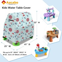 Aacabo Kids Water Table Cover Fit Step2 Rain Showers Splash Pond Water Table Waterproof Dust Proof Anti-Uv Outdoor Toys Cover-Cover Only