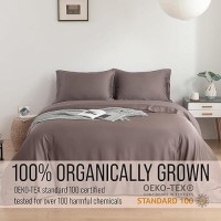 Bella Coterie Luxury Queen Bamboo Sheet Set Organically Grown Ultra Soft Cooling For Hot Sleepers 18 Deep Pocket Vis