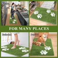 Vaukki Indoor Doormat Entryway Door Mat Non Slip Absorbent Mud Trapper Mats Lowprofile Inside Floor Mats Soft Washable Small