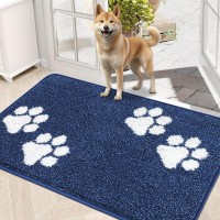 Vaukki Indoor Doormat Entryway Door Mat Non Slip Absorbent Mud Trapper Mats Lowprofile Inside Floor Mats Soft Washable Small