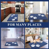 Vaukki Indoor Doormat Entryway Door Mat Non Slip Absorbent Mud Trapper Mats Lowprofile Inside Floor Mats Soft Washable Large