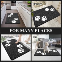 Vaukki Indoor Doormat Entryway Door Mat Non Slip Absorbent Mud Trapper Mats Lowprofile Inside Floor Mats Soft Washable Small