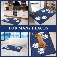 Vaukki Indoor Doormat Entryway Door Mat Non Slip Absorbent Mud Trapper Mats Lowprofile Inside Floor Mats Soft Washable Large