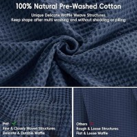 Phf 100 Cotton Waffle Weave Throw Blanket 50 X 60Lightweight Washed Soft Breathable Blanket For Adults And Kidsperfect Bl