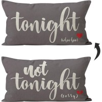 Manchengzi Bridal Gift 20X26 Pillow Cover Bridal Shower Gifts Funny Couples Reversible Linen Pillow Cover Bachelorette Party G