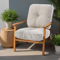 Idee-Home Outdoor Chair Cushions Set Of 2  5