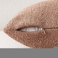 Foindtower Decorative Textured Boucle Throw Pillow Covers Accent Solid Pillow Cases Neutral Soft Cozy Couch Cushion Case For Cha