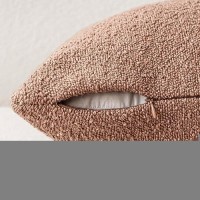 Foindtower Decorative Textured Boucle Throw Pillow Covers Accent Solid Pillow Cases Neutral Soft Cozy Couch Cushion Case For Cha