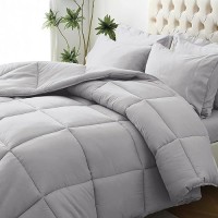 Jollyvogue Full Size Comforter Set Ultrasoft Full Size Bed Set Full Comforter Sets 7Piece Bed In A Bag Goose Down Alternat