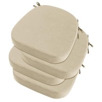 Ideehome Outdoor Chair Cushions Set Of 4 17 X 17 X 3 Thick Outdoor Cushion Seat Cushion Waterproof Patio Furniture Cushi