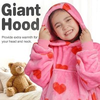 Waitu Wearable Blanket For Kids Wearable Blanket Hoodie Gifts For Teens Girls And Boys Warm Blanket Sweatshirt For Teenage Ho