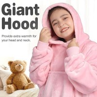 Waitu Wearable Blanket For Kids Wearable Blanket Hoodie Gifts For Teens Girls And Boys Warm Blanket Sweatshirt For Teenage Ho