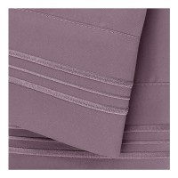 Nestl Grayish Purple Rv Queen Sheets Super Soft Rv Short Queen Sheets For Rv Camper 4 Piece 1800 Microfiber Fitted Rv Sheets