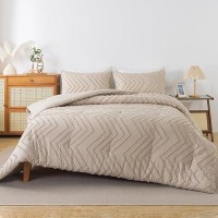 Andency Khaki Twintwin Xl Comforter Set Twin Bed Comforter For College Dorm Girls Boys Kids Boho Tan Soft Warm Cute Comforter