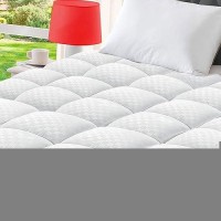 Twin Mattress Topper Extra Thick Pillowtop Cooling Plush Mattress Pad Cover Protector With 821 Inch Deep Pocket 3D Snow Down Al