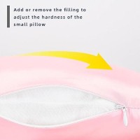 Wuronsa Tiny Pillow Mini Small Pillow For Travel Dogs Cats Mini Pillows Support For Neck Wrist And Knee Travel Pillow And