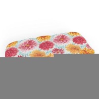 Pillow Perfect Bright Floral Seat Cushion 19 X 44 Pink Gardenia Bloom