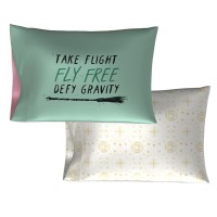 Wicked Elphaba And Glinda Beauty Silky Satin Standard Pillowcase Cover 20X30 For Hair And Skin Officially Licensed Product