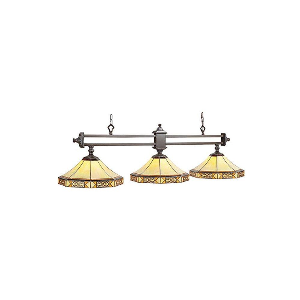 3LT-56 BILLIARD LIGHT-MISSION FILIGREE