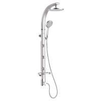 Pulse 1017-S Bonzai Shower System, Silver