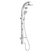 Pulse 1017-S Bonzai Shower System, Silver