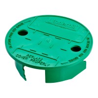 Underhill Sprinkler Valve Round Box Lid Versalid 6 Inch To 7 Inch Universal Cover For Automatic Irrigation System Green Vl6