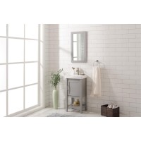 18 Gray Sink Vanity