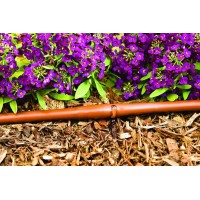 One Stop Outdoor Usa Made 14Inch X Irrigationhydroponics Dripline With 6Inch Emitter Spacing Brown 500 Foot Roll