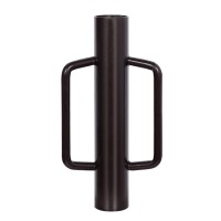 Urban Deco Fence Post Driver With Handle Steel Head Fence Post Driver 17 Inch T Post Driverrammer Brown Hand Heavy Duty Post Po