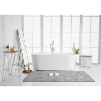 71 Inch Soaking Roll Top Bathtub In Glossy White