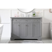 48 Inch Single Bathroom Vanity In Grey