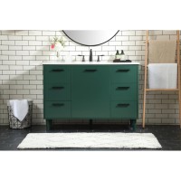 48 Inch Bathroom Vanity In Green